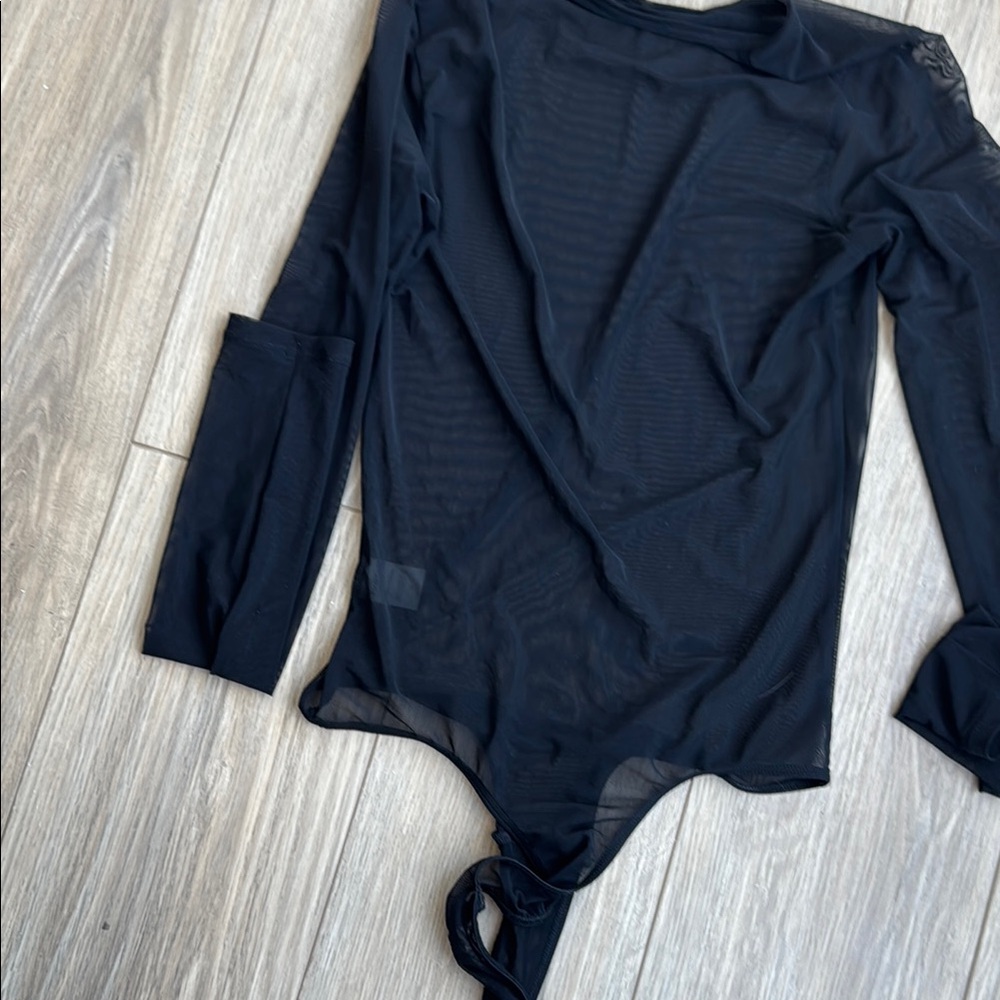 Clyque the label Sheer mesh bodysuit